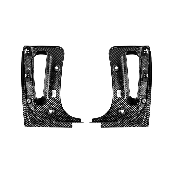 Corvette C8 Z06 Extended V2 Rear Mud Flaps Splash Guards