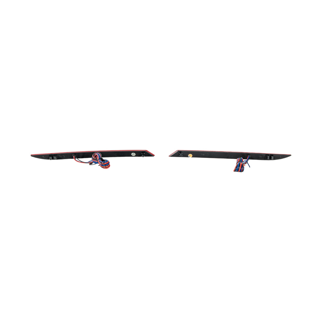 2024-Up Ford Mustang S650 | Rear Bumper Red LED Reflector Light Set