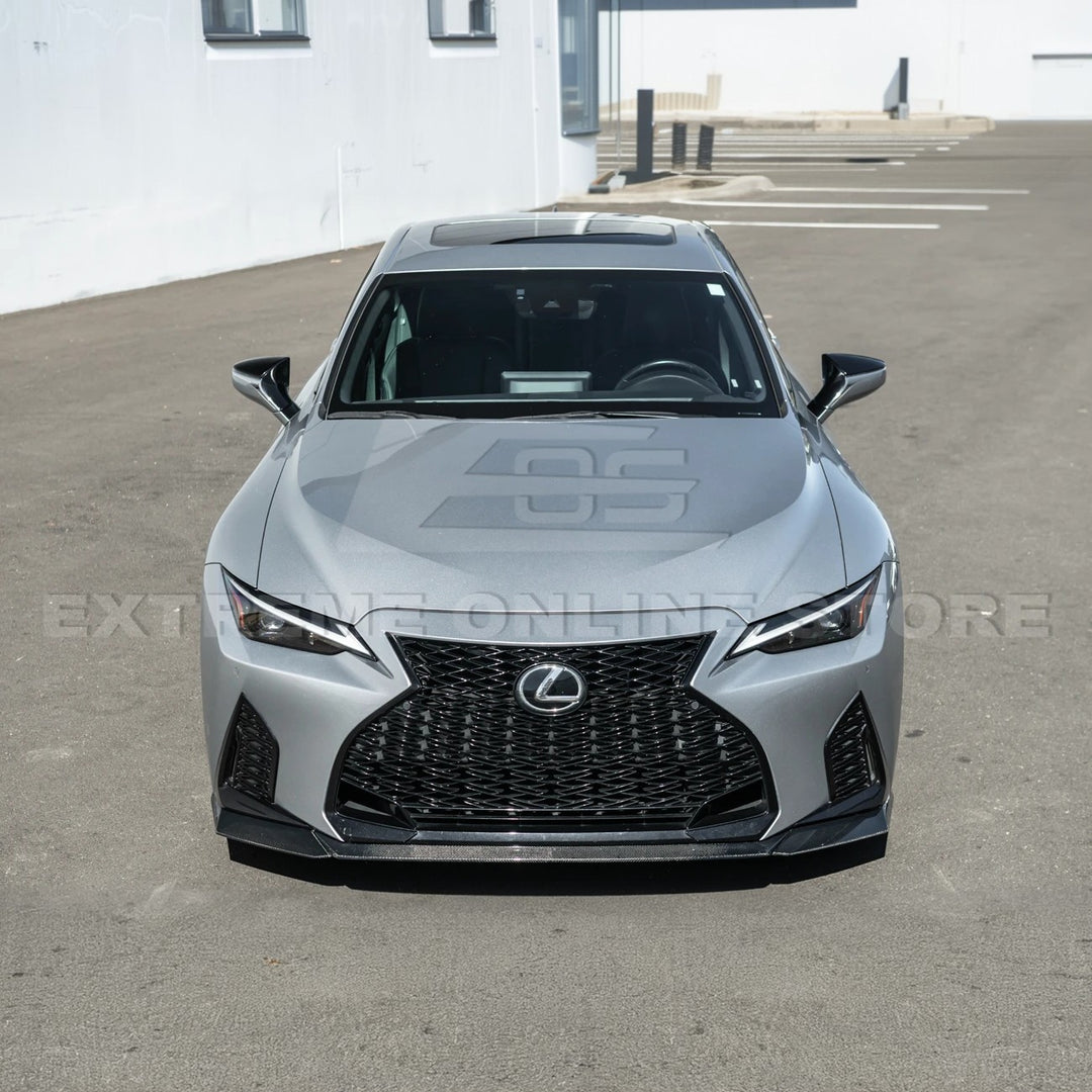 2021-Up Lexus IS Novel Style Front Lip Splitter &amp; Side Skirts