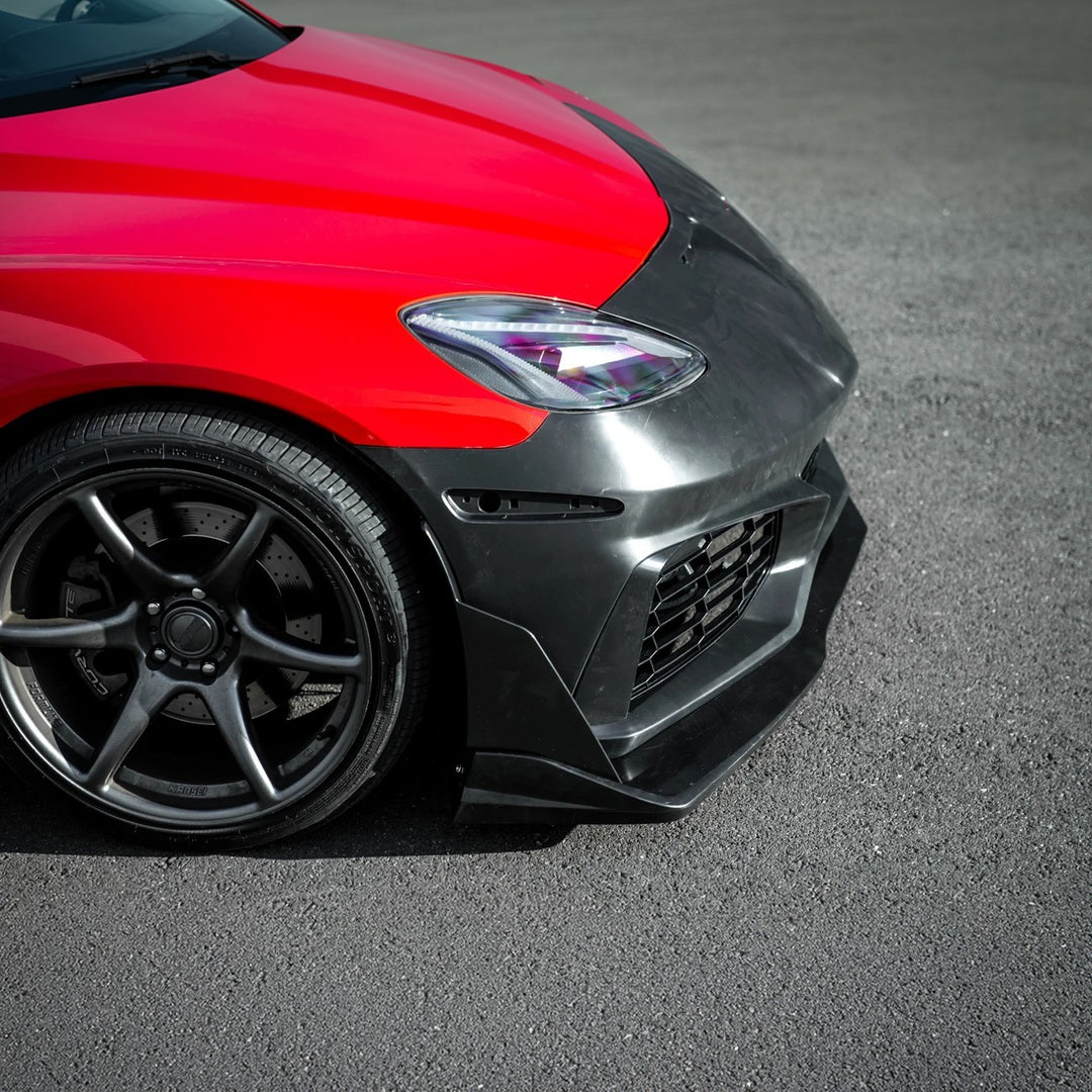 2005-2013 Corvette C6 Base | C7 ZR1 Style Primed Front Bumper Conversion Kit