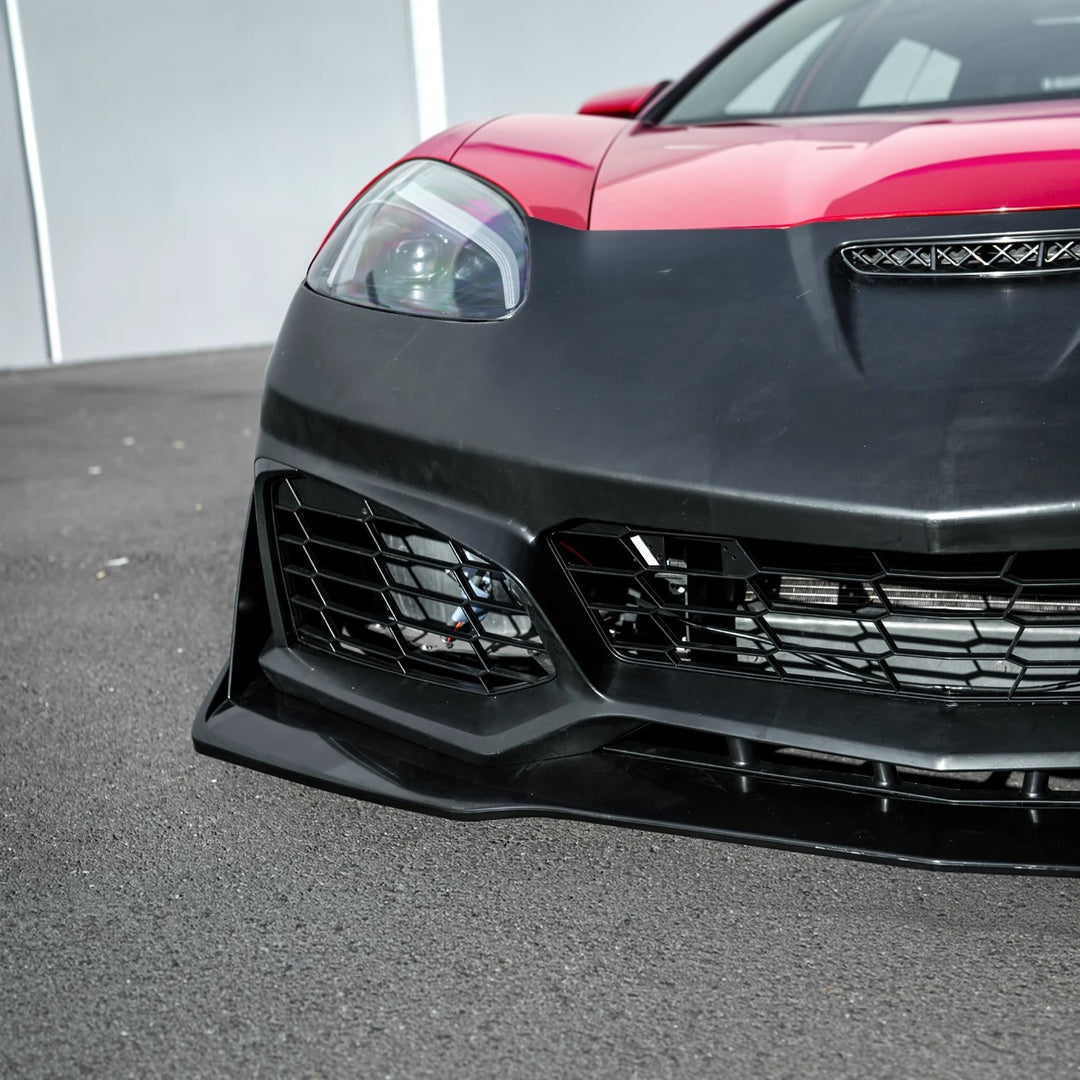 2005-2013 Corvette C6 Base | C7 ZR1 Style Primed Front Bumper Conversion Kit
