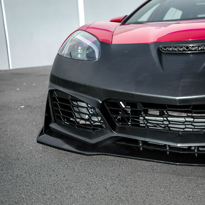 2005-2013 Corvette C6 Base | C7 ZR1 Style Primed Front Bumper Conversion Kit