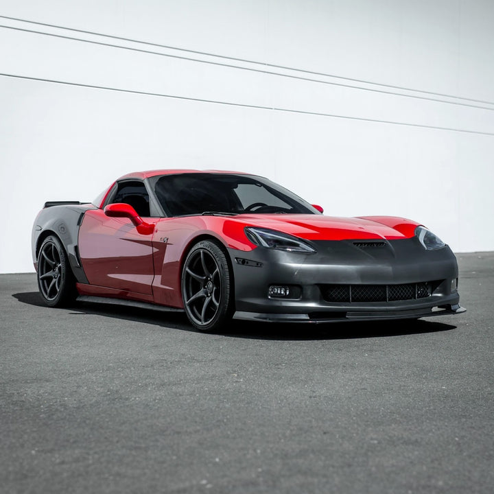 Corvette C6 ZR1 Style Front Bumper Cover Fascia Kit