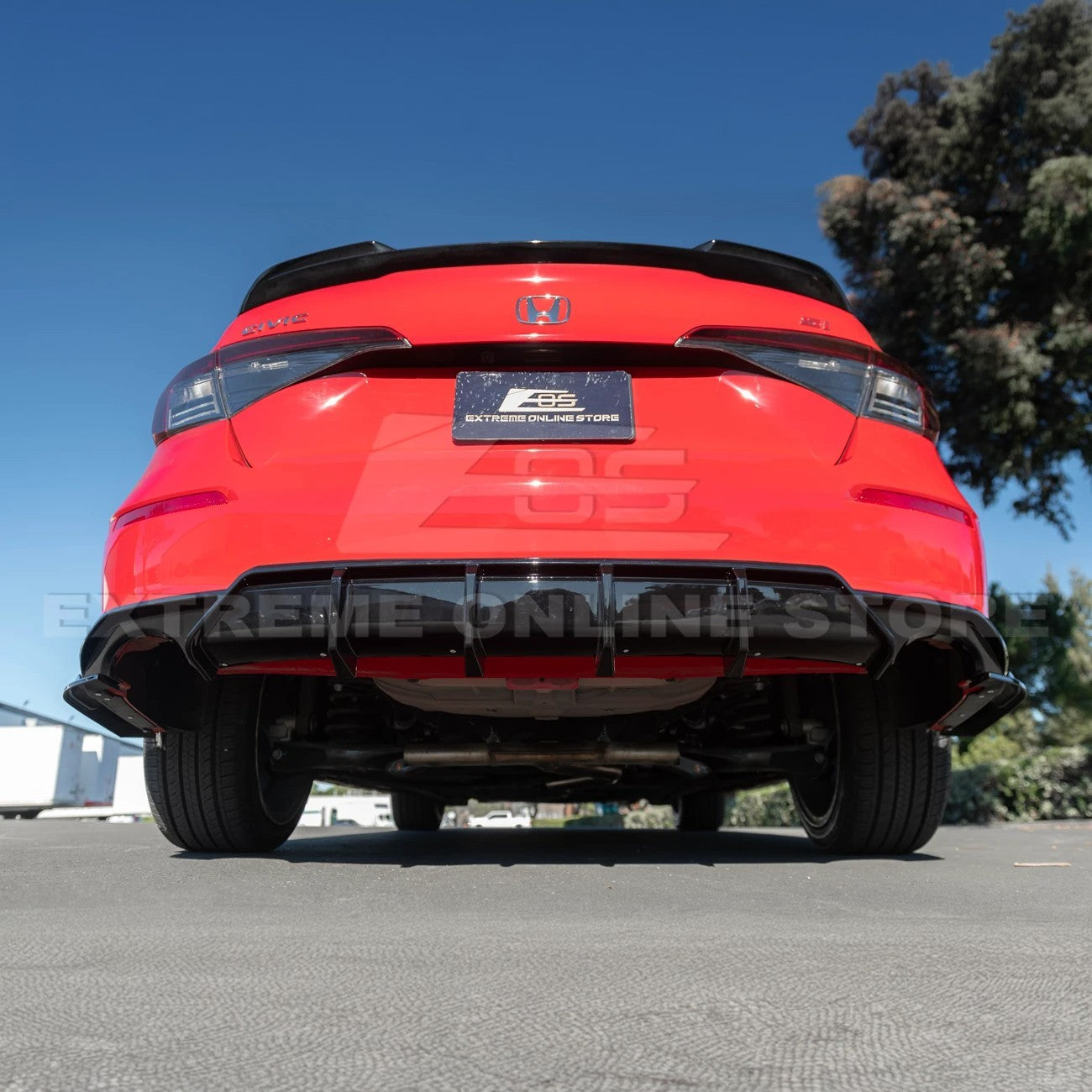 2022-Up Honda Civic Rear Bumper Diffuser