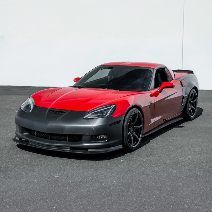 Corvette C6 ZR1 Style Front Bumper Cover Fascia Kit