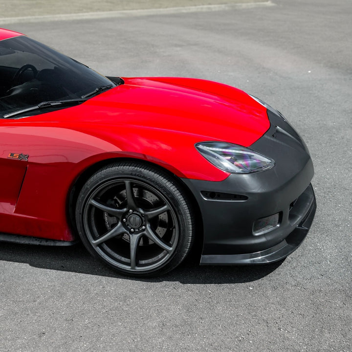 Corvette C6 ZR1 Style Front Bumper Cover Fascia Kit