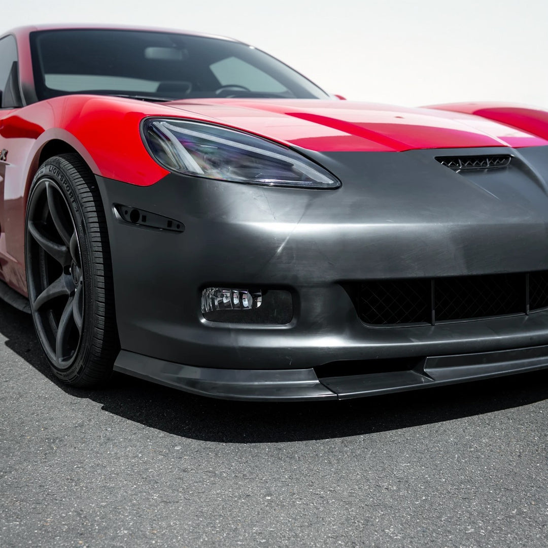 Corvette C6 ZR1 Style Front Bumper Cover Fascia Kit