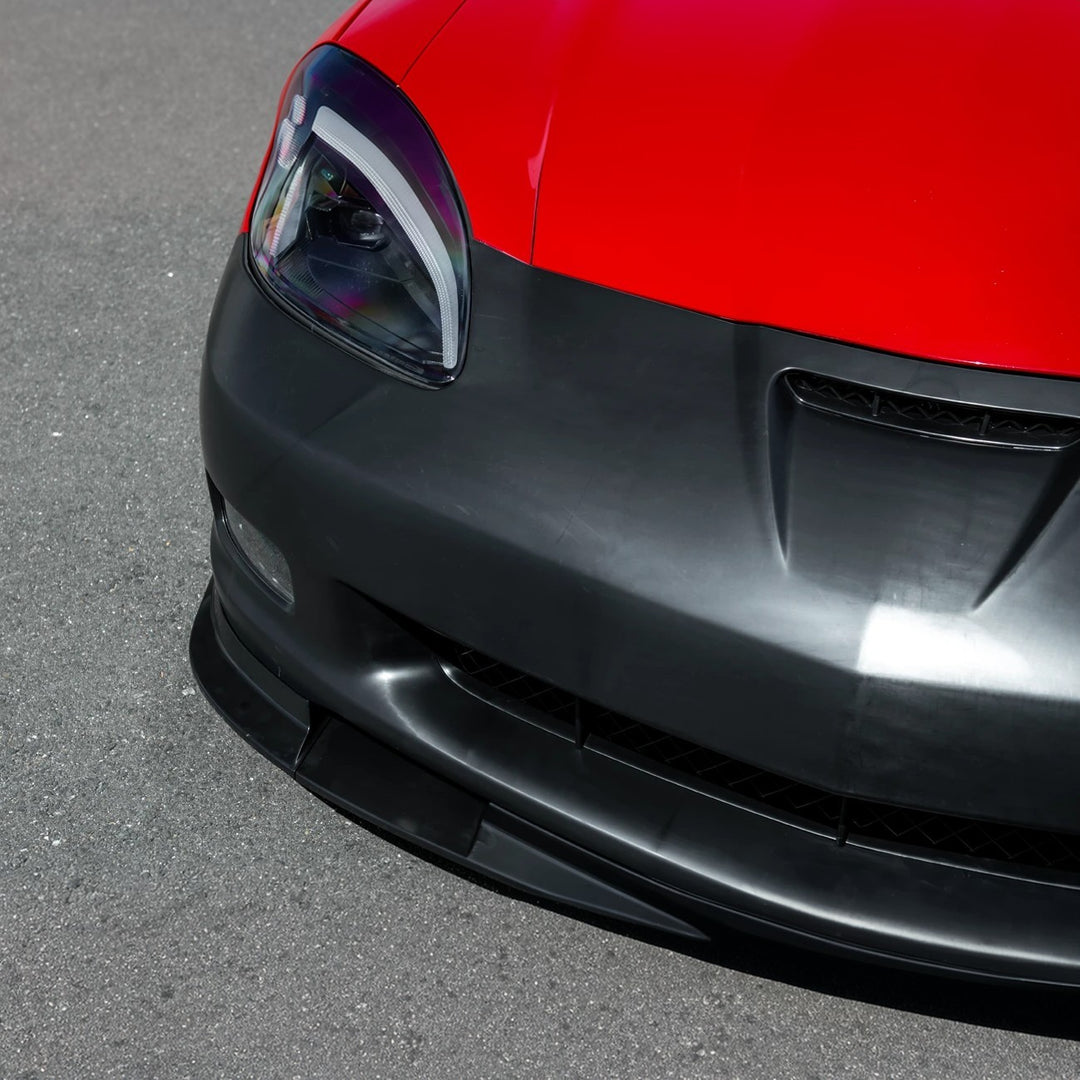 Corvette C6 ZR1 Style Front Bumper Cover Fascia Kit