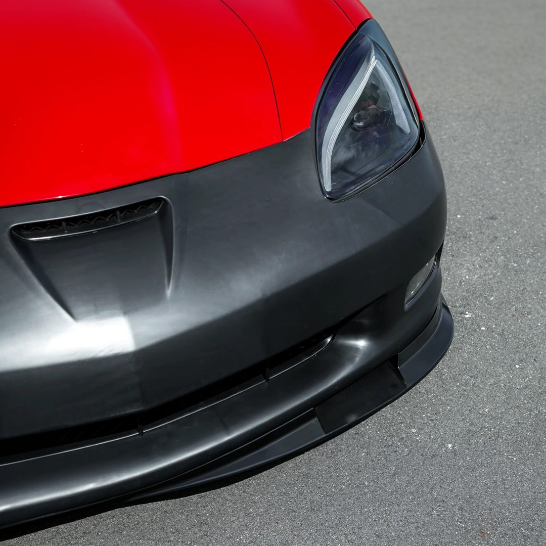Corvette C6 ZR1 Style Front Bumper Cover Fascia Kit