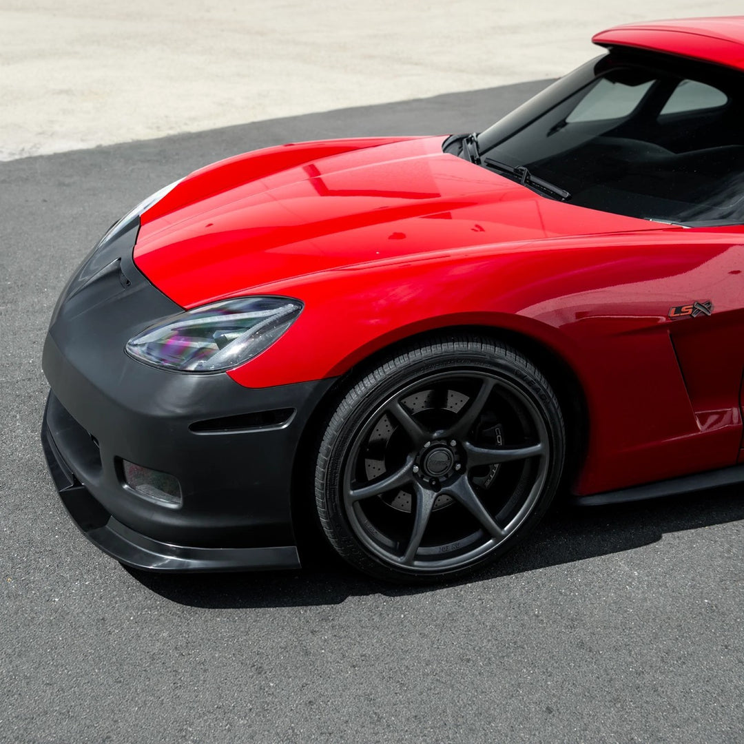 Corvette C6 ZR1 Style Front Bumper Cover Fascia Kit