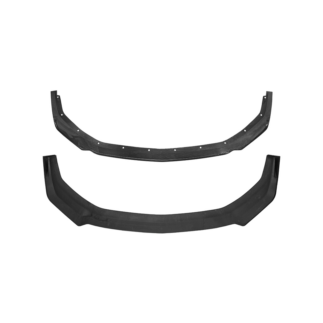 2024-Up Ford Mustang Performance Pack CARBON FIBER Upper Lower Front Lip Splitter