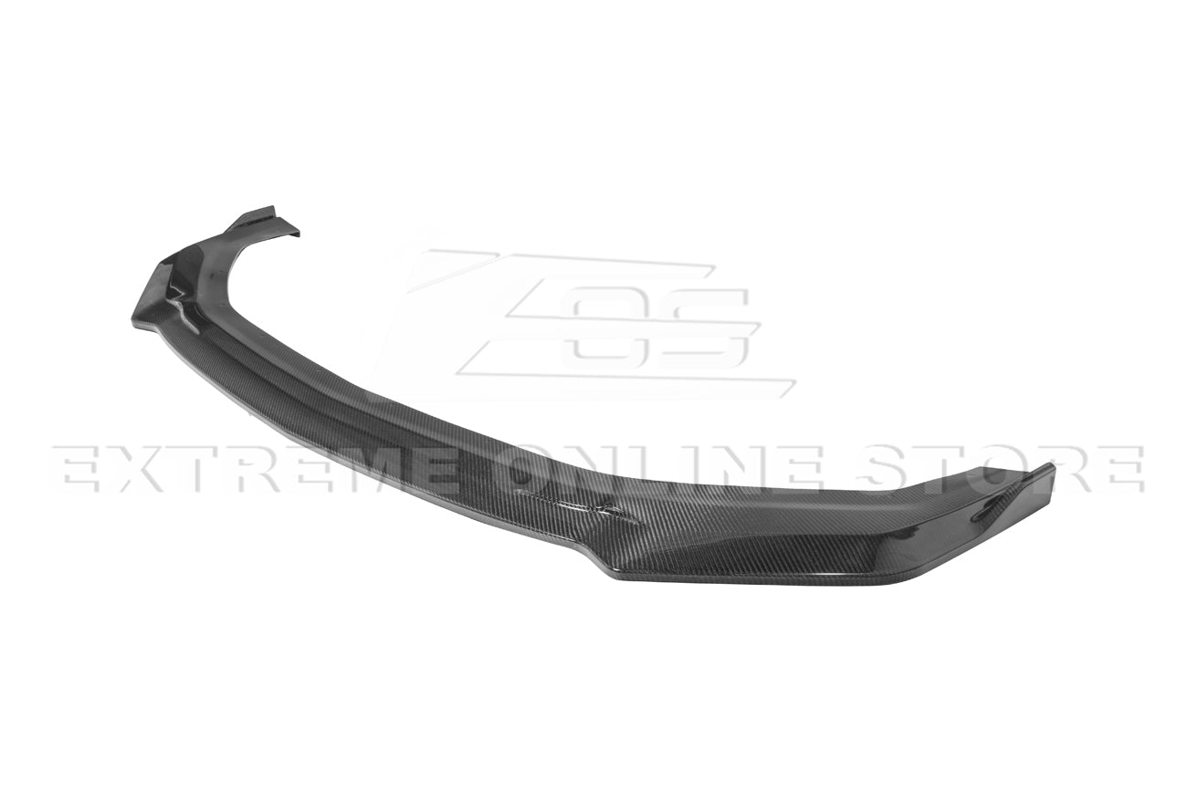 2024-Up Mustang Carbon Fiber Front Lip Extension