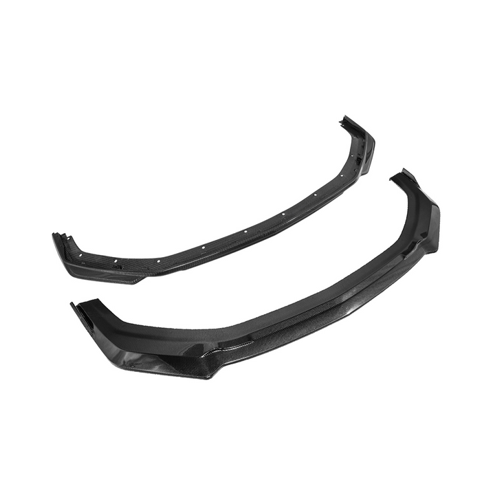 2024-Up Ford Mustang Performance Pack CARBON FIBER Upper Lower Front Lip Splitter