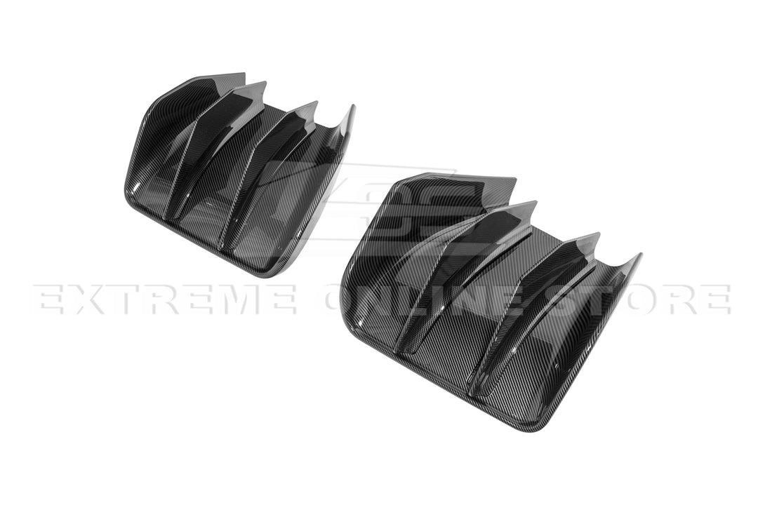 Corvette C7 Add On Rear Bumper Diffuser