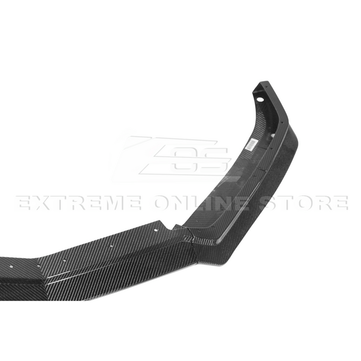 絶対的な信頼 Front Z07 Z06 C8 Corvette 2020-Up Bumper Splitter Lip チュニック