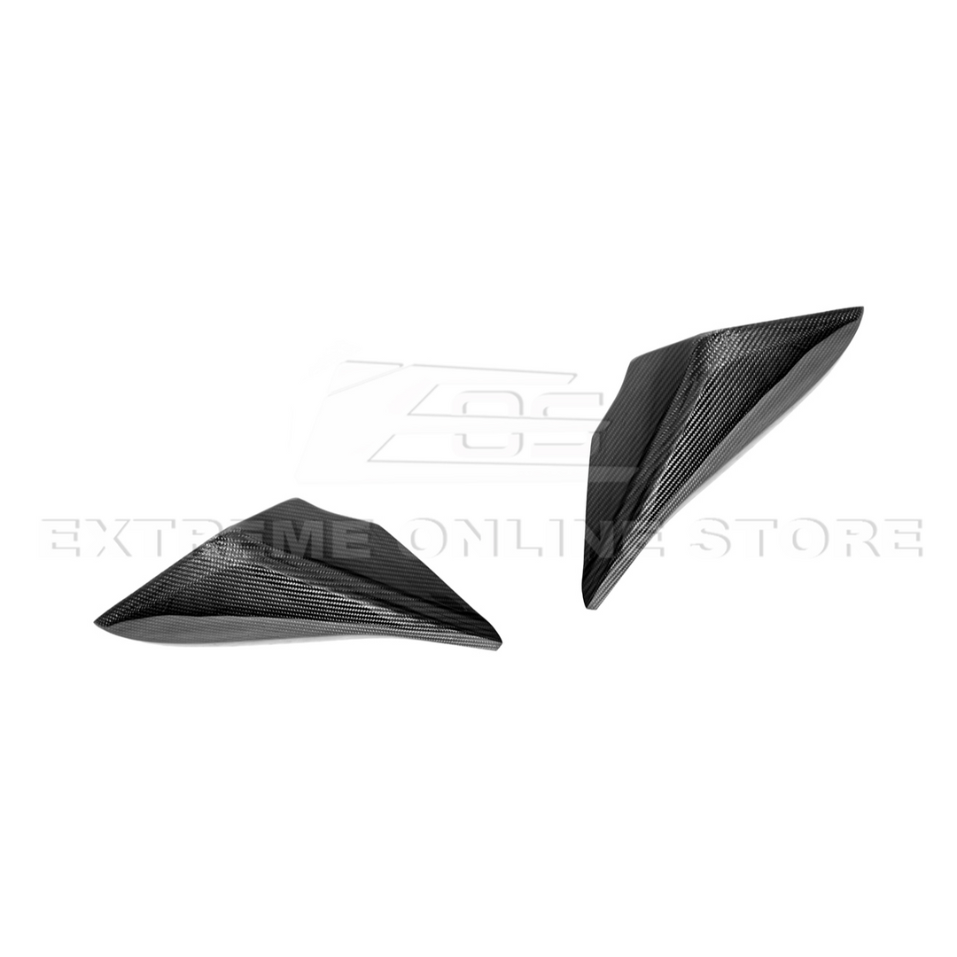 2010-15 Chevrolet Camaro Dry Carbon Fiber Mirror Cover Cap Pair
