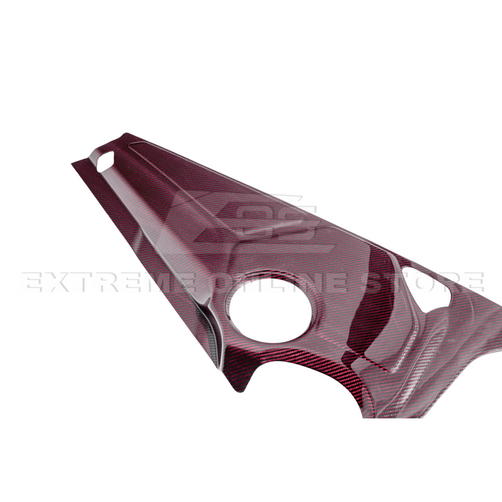 Corvette C8 DRY CARBON FIBER Coupe Engine Bay Panel Cover (3-Pieces Version)