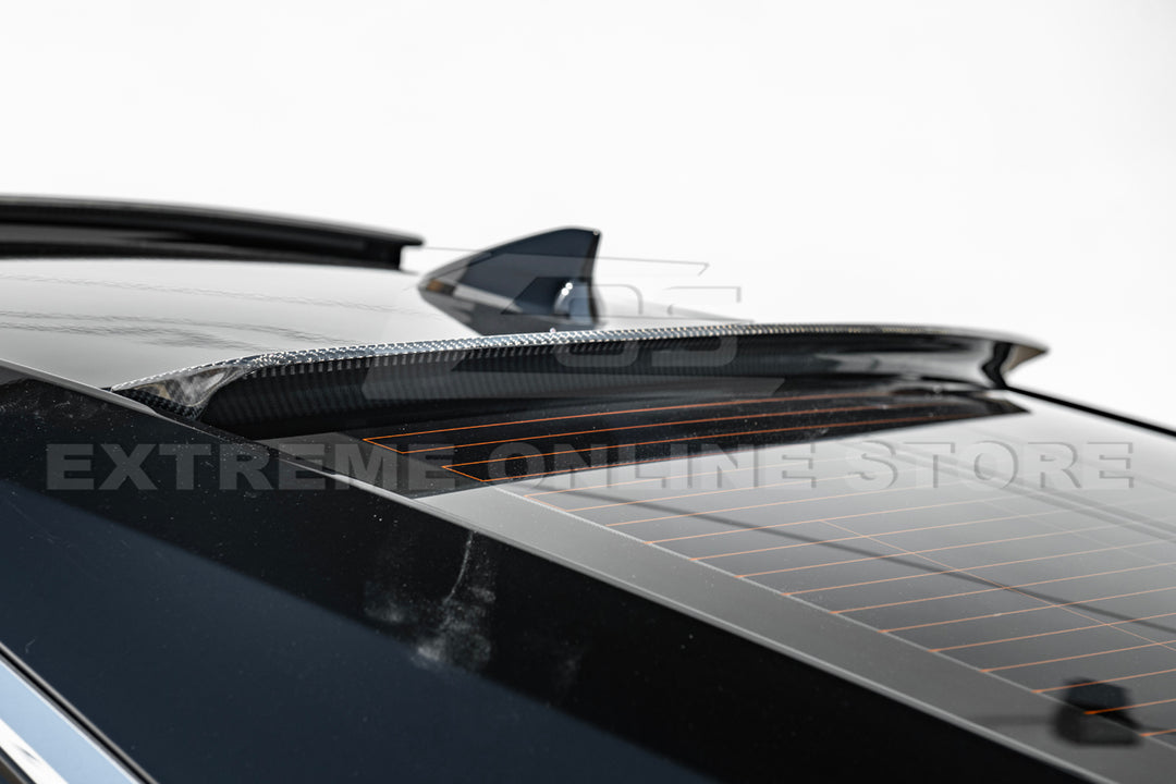 Carbon Fiber Rear Roof Wing Spoiler For 2009-2015 Cadillac CTS Sedan | Extreme Online Store