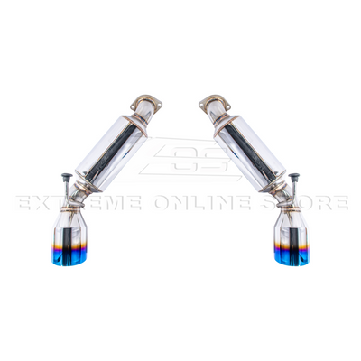 Nissan 370Z | Infiniti Q60 | G37 Coupe Axle Back 4.5" Dual Tips Exhaust