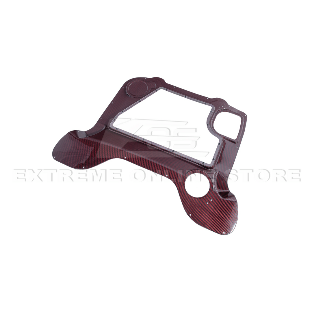 Corvette C8 HTC DRY Carbon Fiber Engine Bay Panel Cover