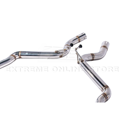 2024+ Mustang GT Muffler Delete Axle Back Quad Tips Exhaust