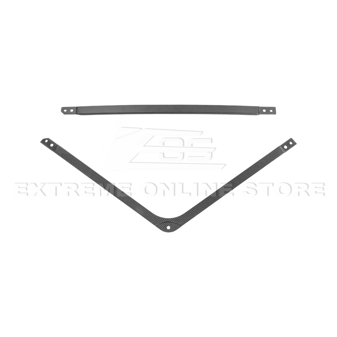 2021-Up BMW G80 M3 G82 M4 DRY Carbon Fiber Engine Strut Brace Bracket Tower Bars