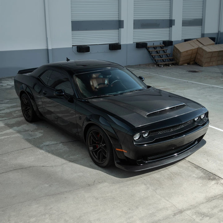 2008-23 Dodge Challenger | SRT Demon Style Carbon Fiber Scooped Front Hood