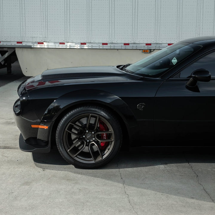 2008-23 Dodge Challenger | SRT Demon Style Carbon Fiber Scooped Front Hood