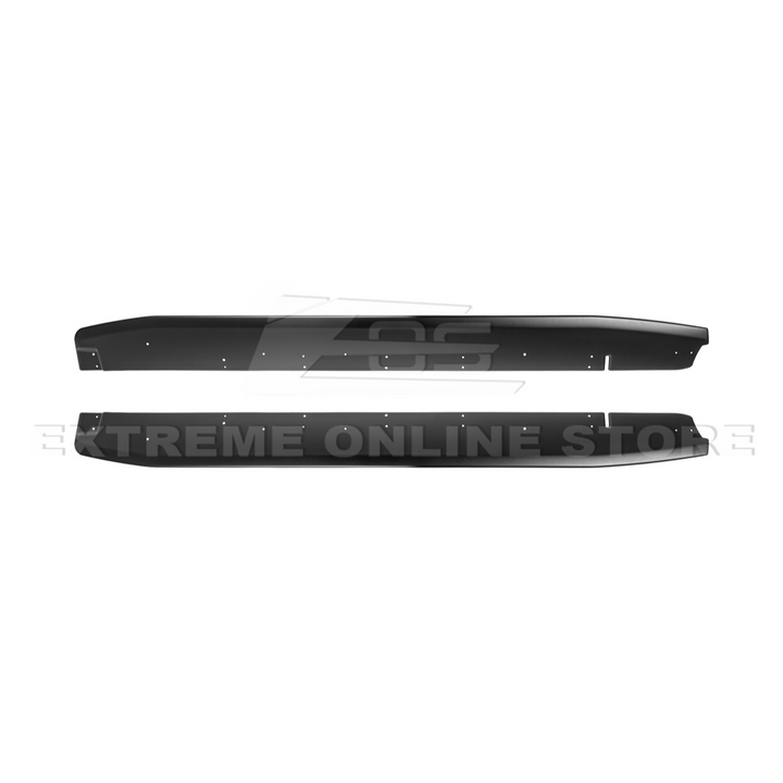 2022-Up Toyota GR86 CS Style Matte Black Front Splitter Lip Side Skirts Kit