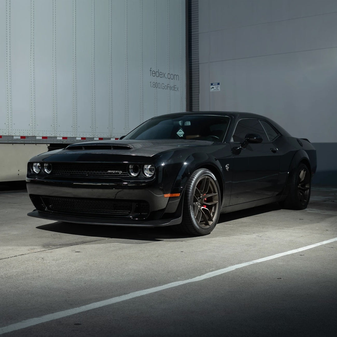 2008-23 Dodge Challenger | SRT Demon Style Carbon Fiber Scooped Front Hood