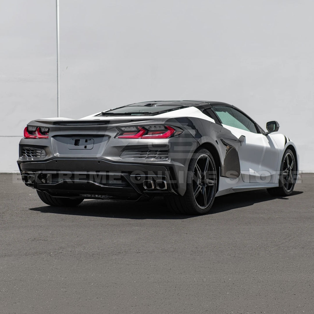 Corvette C8 Stingray Rear Bumper &amp; Spoiler Kit [Z06 Conversion Package]