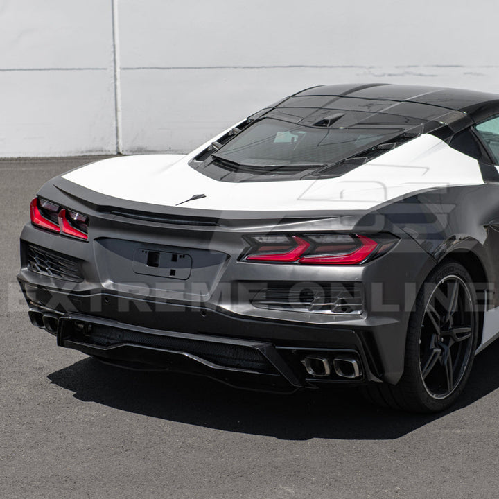 Corvette C8 Stingray Rear Bumper &amp; Spoiler Kit [Z06 Conversion Package]