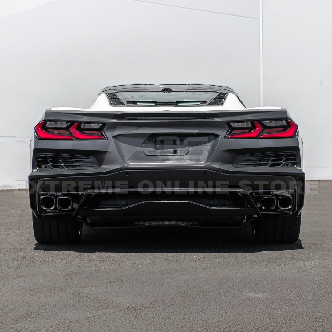 Corvette C8 Stingray Rear Bumper &amp; Spoiler Kit [Z06 Conversion Package]