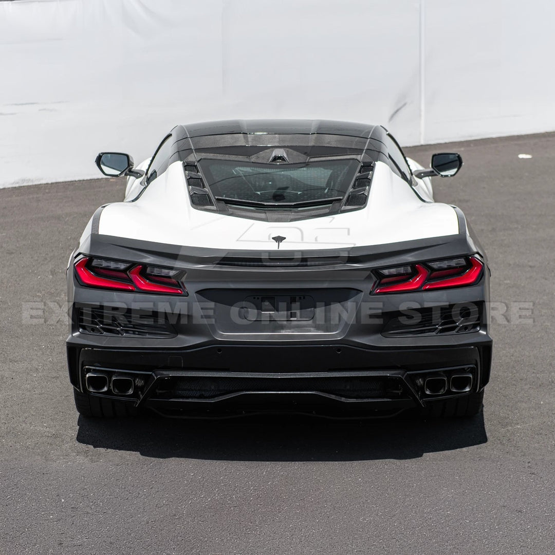 Corvette C8 Stingray Rear Bumper &amp; Spoiler Kit [Z06 Conversion Package]