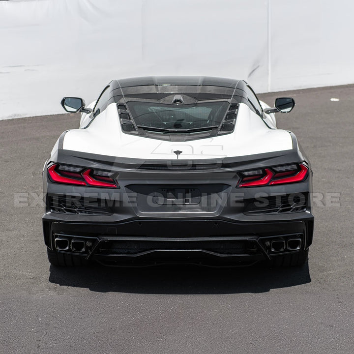 Corvette C8 Stingray Rear Bumper &amp; Spoiler Kit [Z06 Conversion Package]
