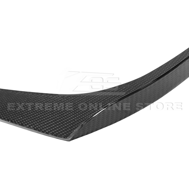 2024+ Ford Mustang GT DRY CARBON FIBER Front Splitter Canards