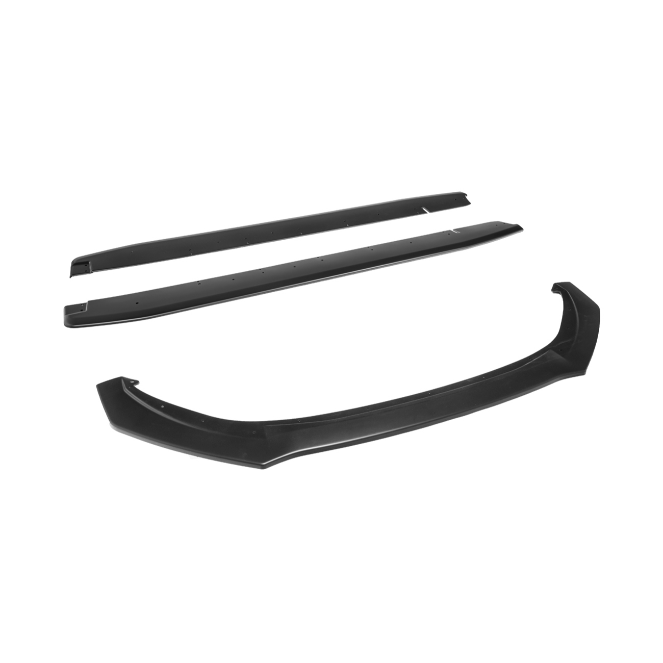 2022-Up Toyota GR86 CS Style Matte Black Front Splitter Lip Side Skirts Kit