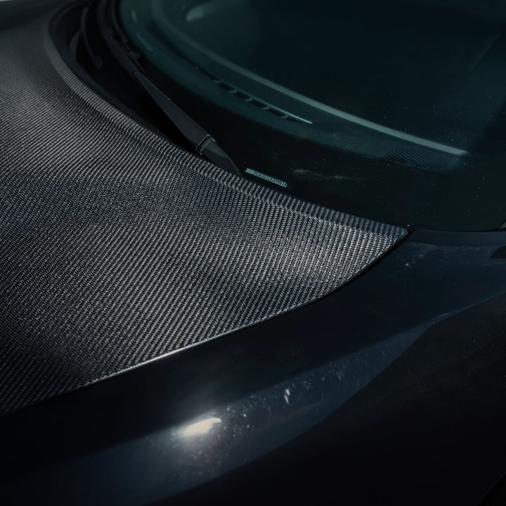 2008-23 Dodge Challenger | SRT Demon Style Carbon Fiber Scooped Front Hood