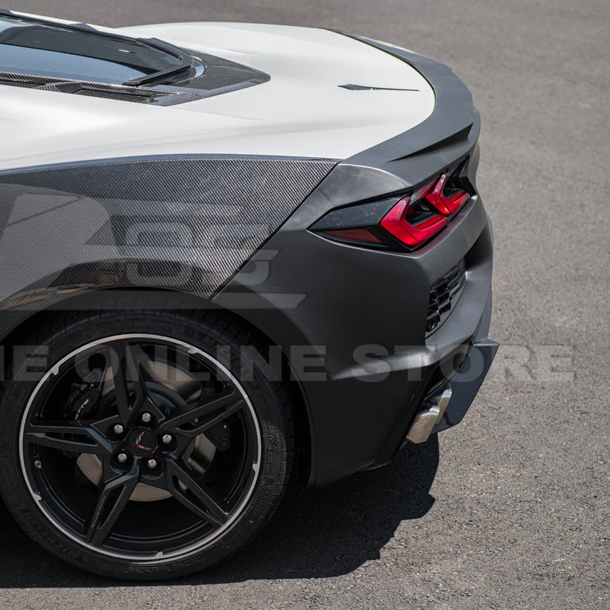 Corvette C8 Stingray Rear Bumper &amp; Spoiler Kit [Z06 Conversion Package]