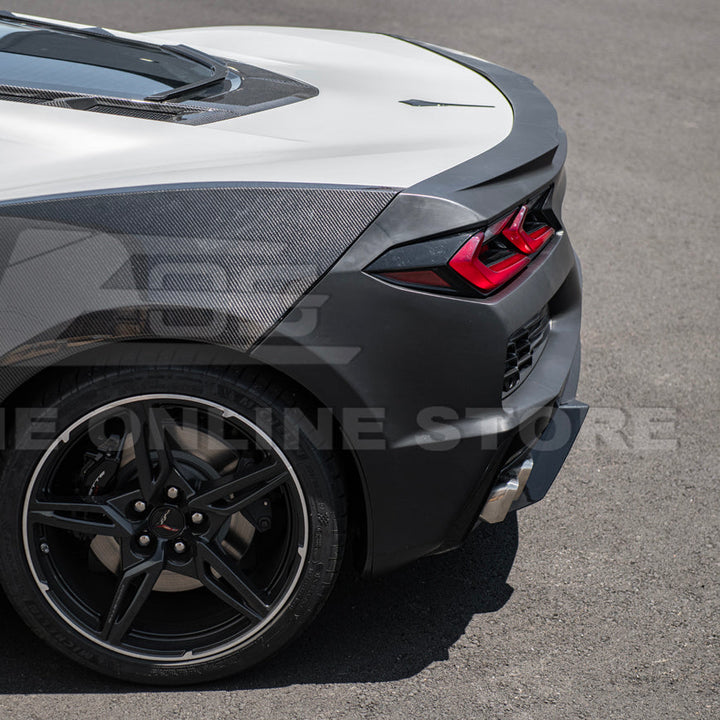 Corvette C8 Stingray Rear Bumper &amp; Spoiler Kit [Z06 Conversion Package]