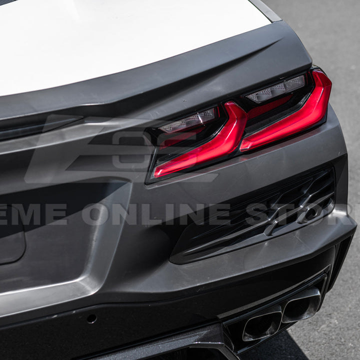 Corvette C8 Stingray Rear Bumper &amp; Spoiler Kit [Z06 Conversion Package]