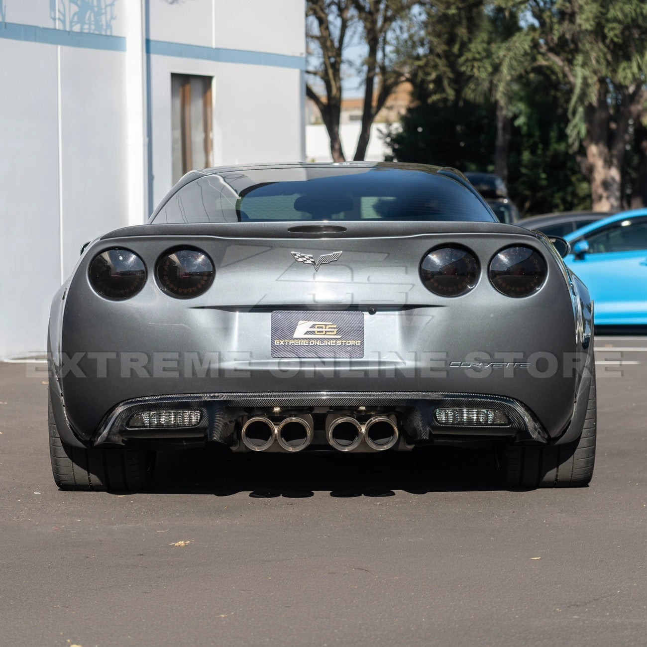 2005-13 Corvette C6 Rear Bumper Diffuser