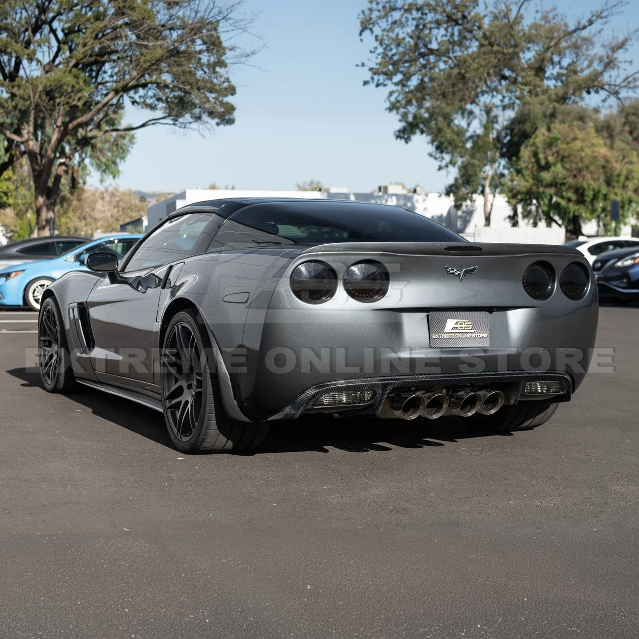2005-13 Corvette C6 Rear Bumper Diffuser