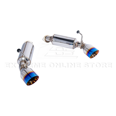 Nissan 370Z | Infiniti Q60 | G37 Coupe Axle Back 4.5" Dual Tips Exhaust