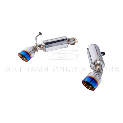 Nissan 370Z | Infiniti Q60 | G37 Coupe Axle Back 4.5" Dual Tips Exhaust