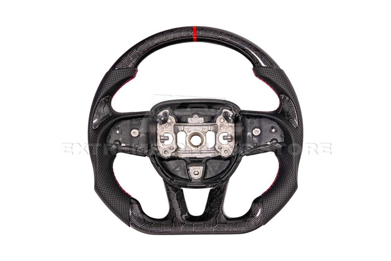 2015+ Dodge Charger Carbon Fiber Steering Wheel