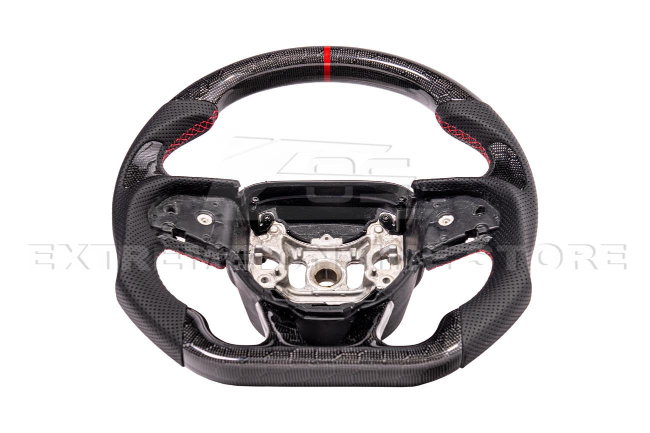 2015+ Dodge Challenger Carbon Fiber Steering Wheel