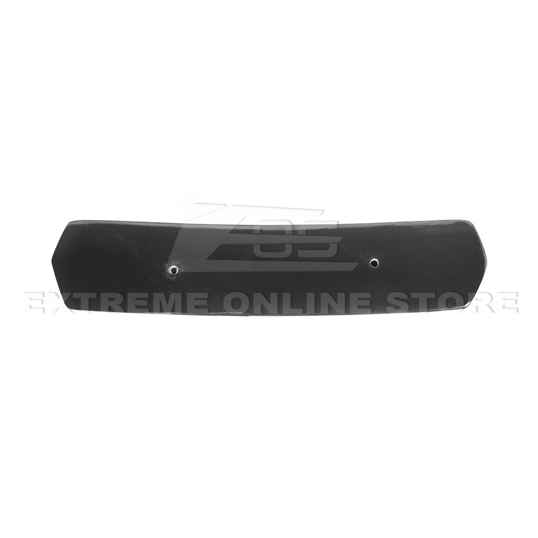 2024-Up Ford Mustang S650 Dry Carbon Fiber Rear Spoiler Applique Bumper Hole Cover