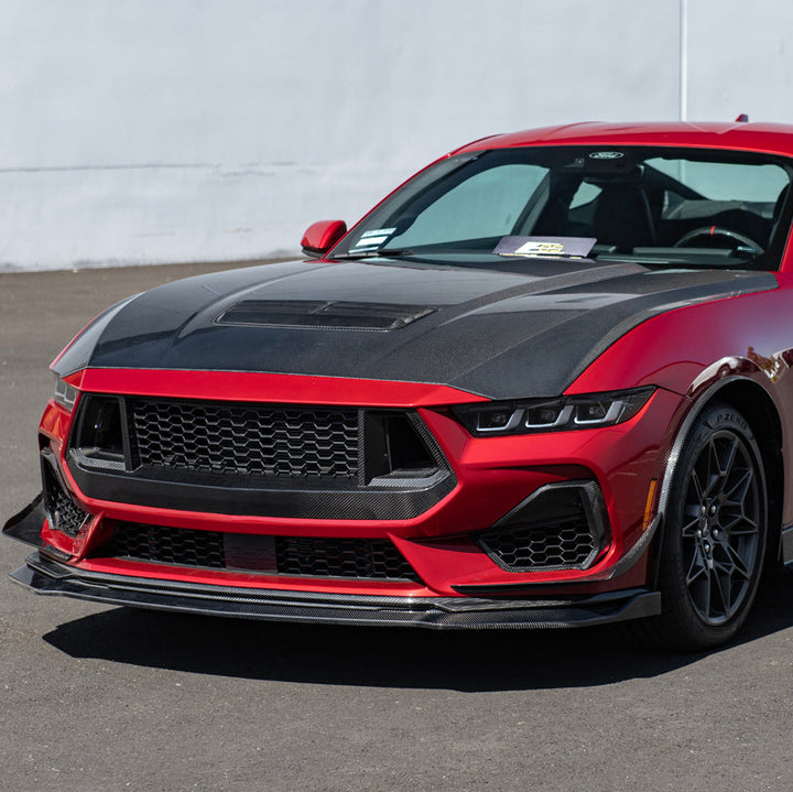 2024-Up Ford Mustang Performance Pack Add-On Front Lip Splitter