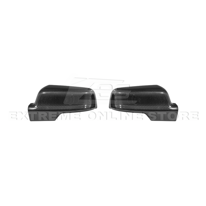 2019-Up Ram 1500 | Factory Style Dry Carbon Fiber Tape On Side Mirror Cap Covers